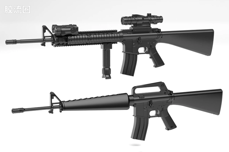 LITTLE ARMORY 系列 LITTLE ARMORY Doll Frontline系列 LADF22 M16A1突击步枪 - 图片