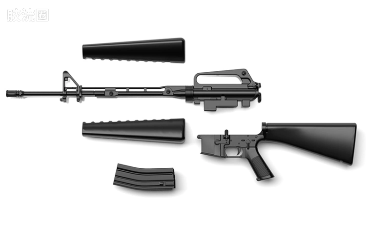 LITTLE ARMORY 系列 LITTLE ARMORY Doll Frontline系列 LADF22 M16A1突击步枪 - 图片