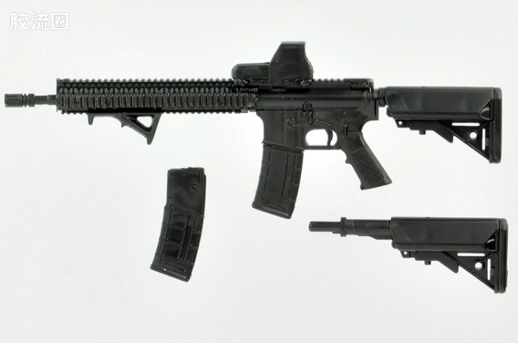 LITTLE ARMORY 系列 LITTLE ARMORY Doll Frontline系列 LADF23 M4 SOPMOD II突击步枪 - 图片
