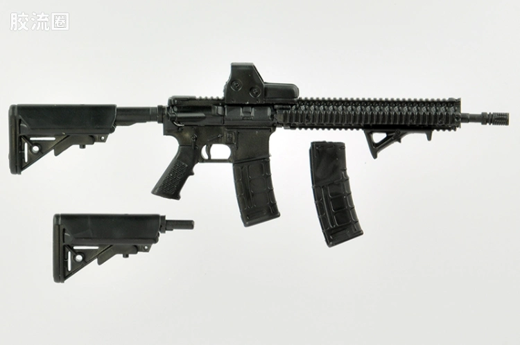 LITTLE ARMORY 系列 LITTLE ARMORY Doll Frontline系列 LADF23 M4 SOPMOD II突击步枪 - 图片