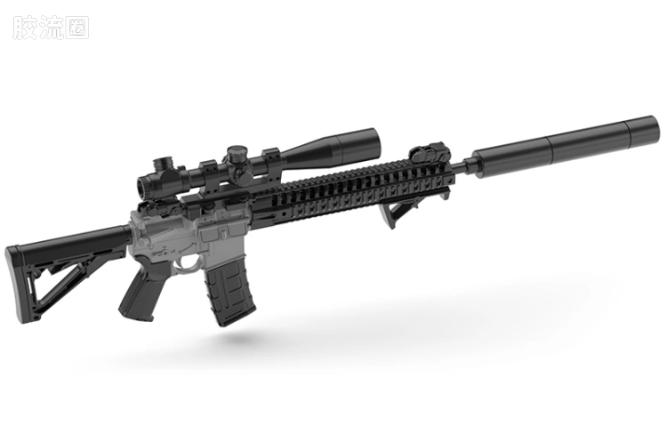 LITTLE ARMORY 系列 LITTLE ARMORY Doll Frontline系列 LADF24 ST AR-15突击步枪 - 图片