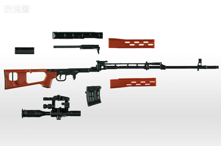 LITTLE ARMORY 系列 LITTLE ARMORY Doll Frontline系列 LADF26 SVD狙击步枪 - 图片