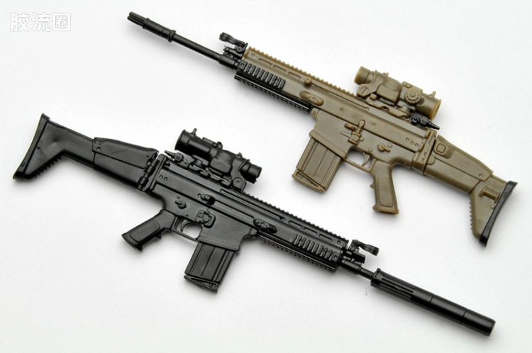 LITTLE ARMORY 系列 LAL系列 LA0L01 SCAR-H Type Black Ver.  - 图片