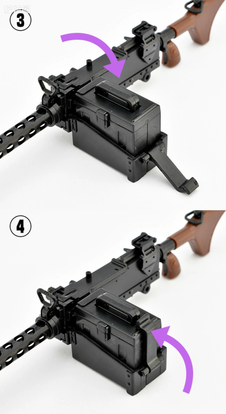 LITTLE ARMORY 系列 LASW系列 LASW05 M1919A6机枪 - 图片
