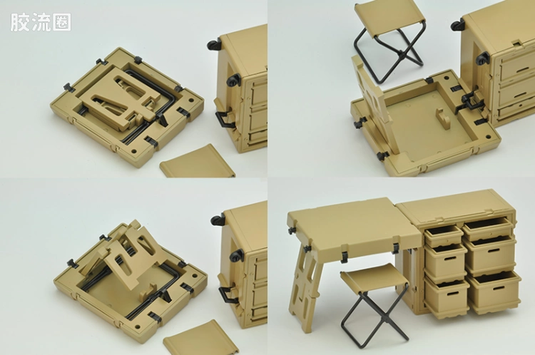 LITTLE ARMORY 系列 LD系列 LD039 战地桌椅A2 - 图片
