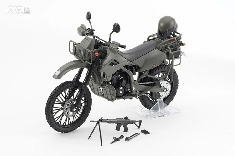 LITTLE ARMORY 系列 LM系列 LM002 陆上自卫队侦查用摩托 DX版 - 图片