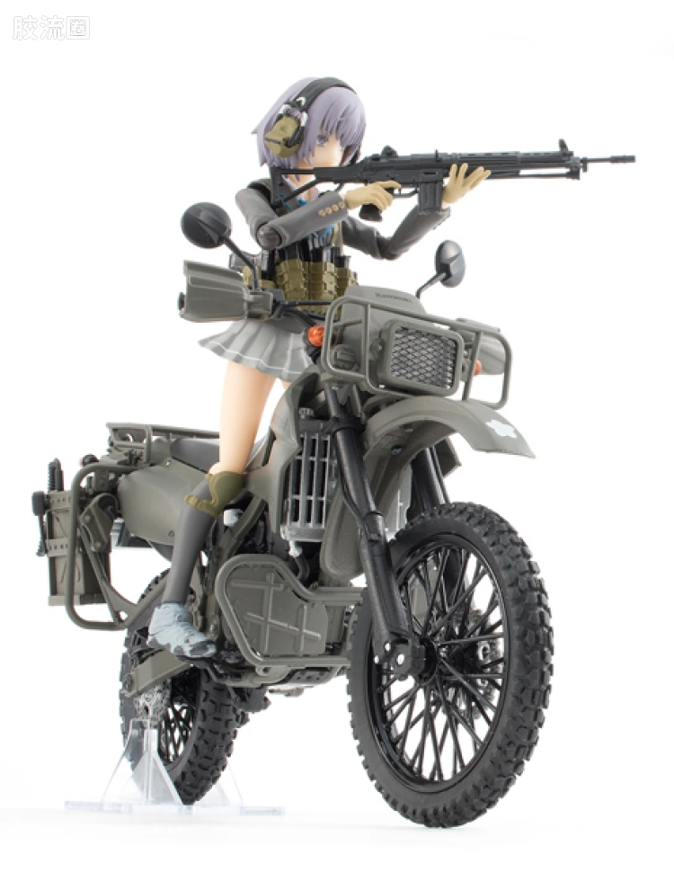 LITTLE ARMORY 系列 LM系列 LM002 陆上自卫队侦查用摩托 DX版 - 图片