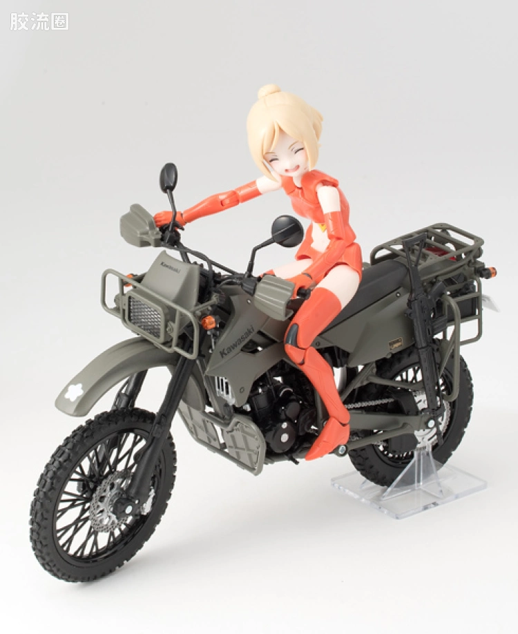 LITTLE ARMORY 系列 LM系列 LM002 陆上自卫队侦查用摩托 DX版 - 图片