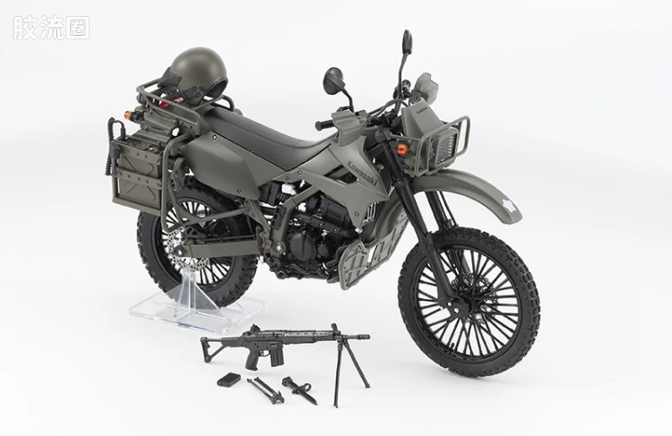 LITTLE ARMORY 系列 LM系列 LM002 陆上自卫队侦查用摩托 DX版 - 图片