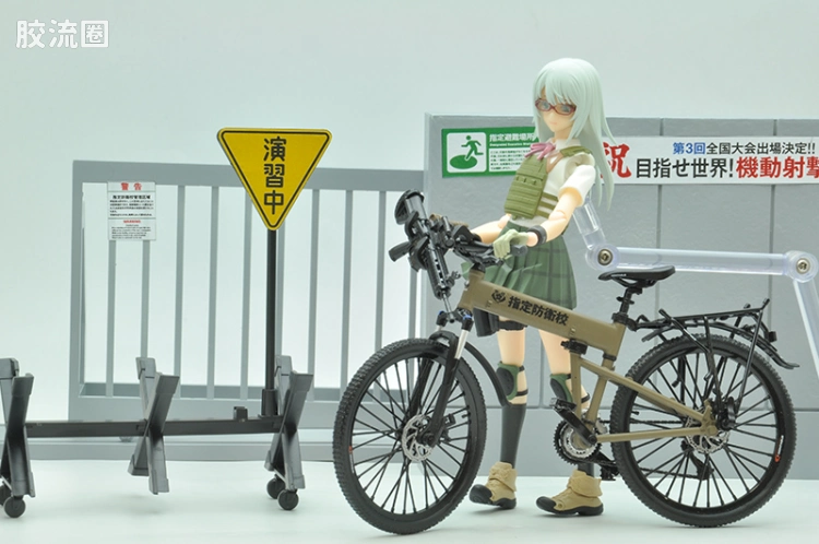 LITTLE ARMORY 系列 LM系列 LM008 1/12 蒙特奇伞兵自行车 - 图片