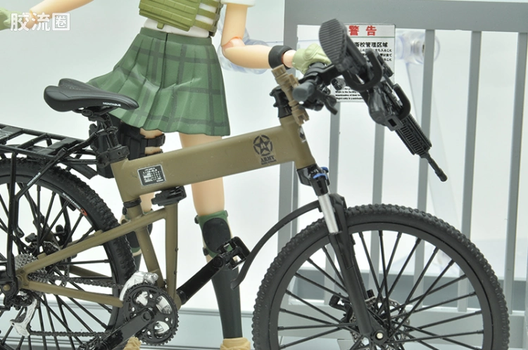 LITTLE ARMORY 系列 LM系列 LM008 1/12 蒙特奇伞兵自行车 - 图片