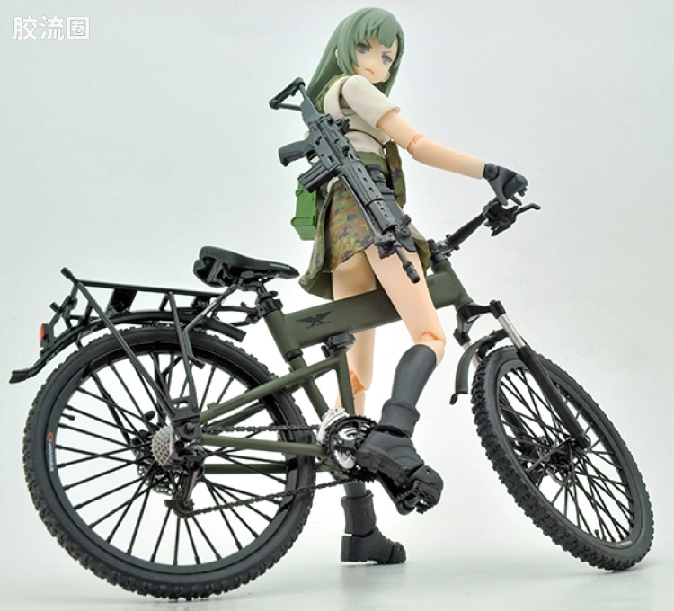 LITTLE ARMORY 系列 LM系列 LM008 1/12 蒙特奇伞兵自行车 - 图片