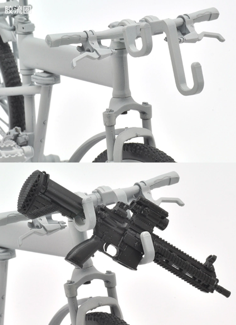 LITTLE ARMORY 系列 LM系列 LM008 1/12 蒙特奇伞兵自行车 - 图片