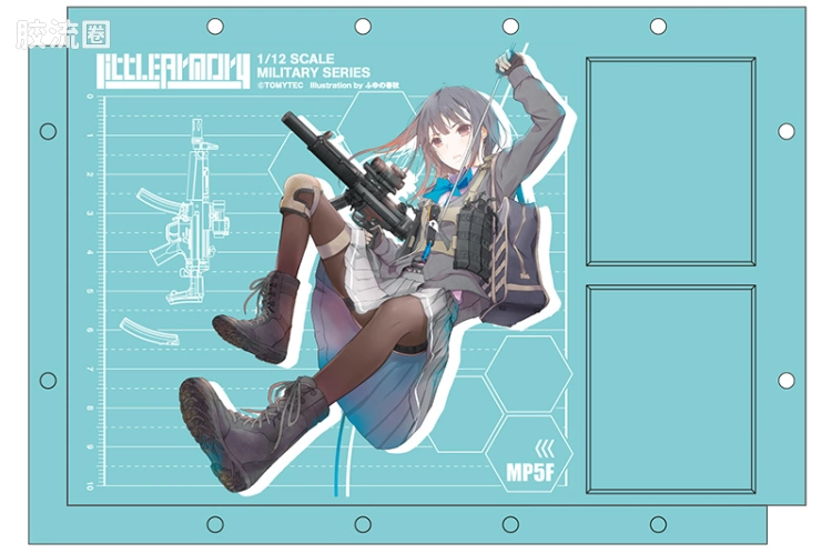 LITTLE ARMORY 系列 LS系列 LS02 MP5(F式样)冲锋枪[白根凛任务包] - 图片