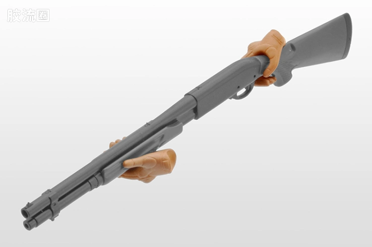 LITTLE ARMORY 系列 OP系列 LAOP06 figma专用战术手套2 手枪套装(棕黄色) - 图片