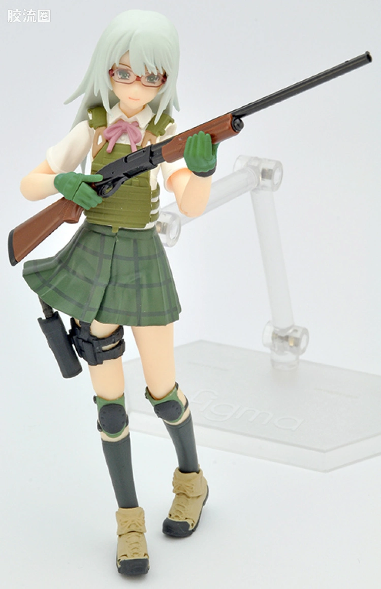 LITTLE ARMORY 系列 OP系列 LAOP07 figma专用战术手套2 左轮手枪套装(绿色) - 图片