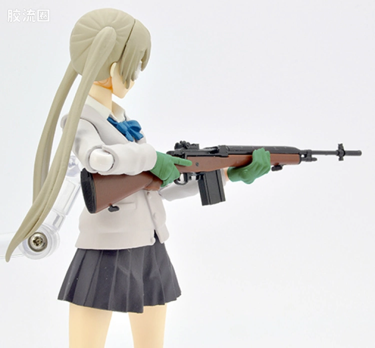 LITTLE ARMORY 系列 OP系列 LAOP07 figma专用战术手套2 左轮手枪套装(绿色) - 图片