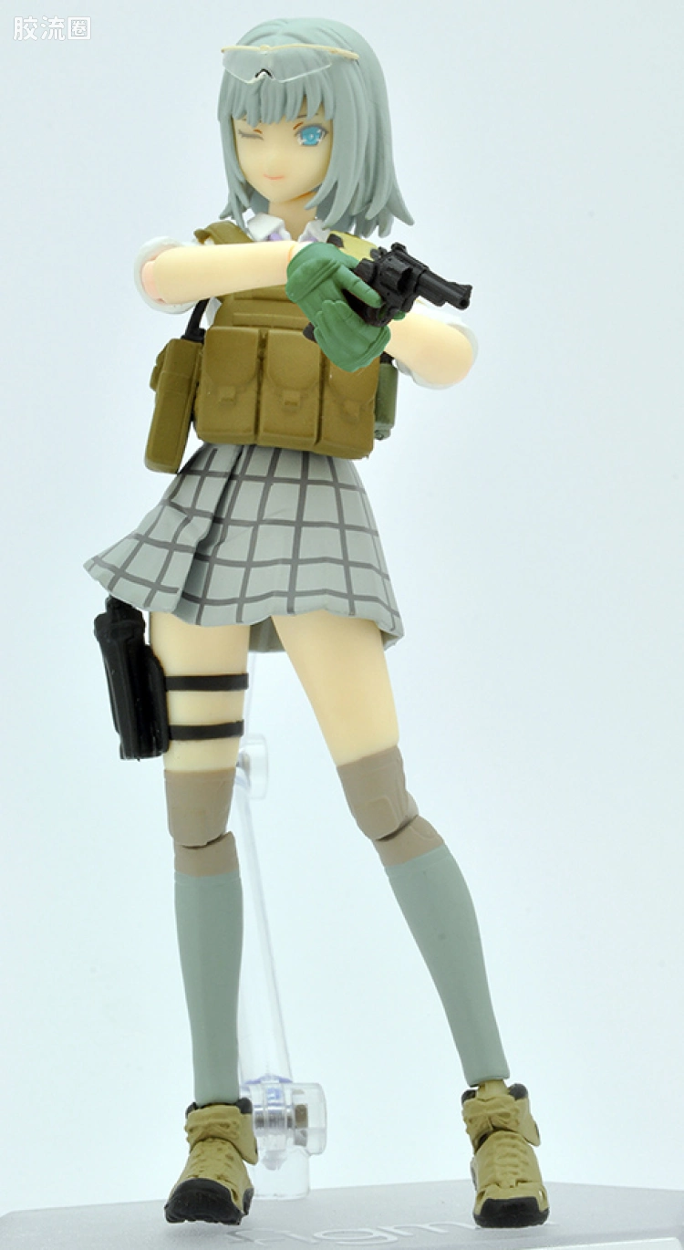 LITTLE ARMORY 系列 OP系列 LAOP07 figma专用战术手套2 左轮手枪套装(绿色) - 图片