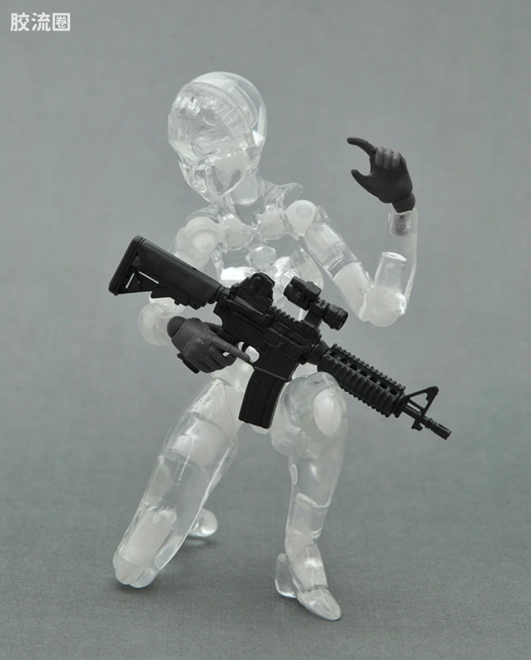 LITTLE ARMORY 系列 OP系列 OP03 figma用造型手 (隐形黑) - 图片
