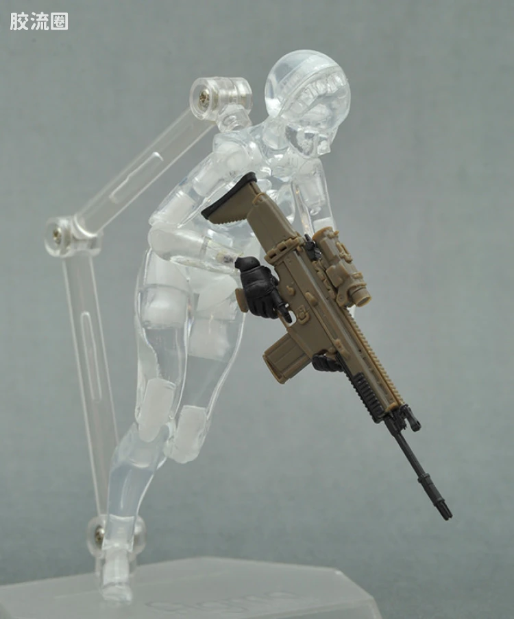 LITTLE ARMORY 系列 OP系列 OP03 figma用造型手 (隐形黑) - 图片