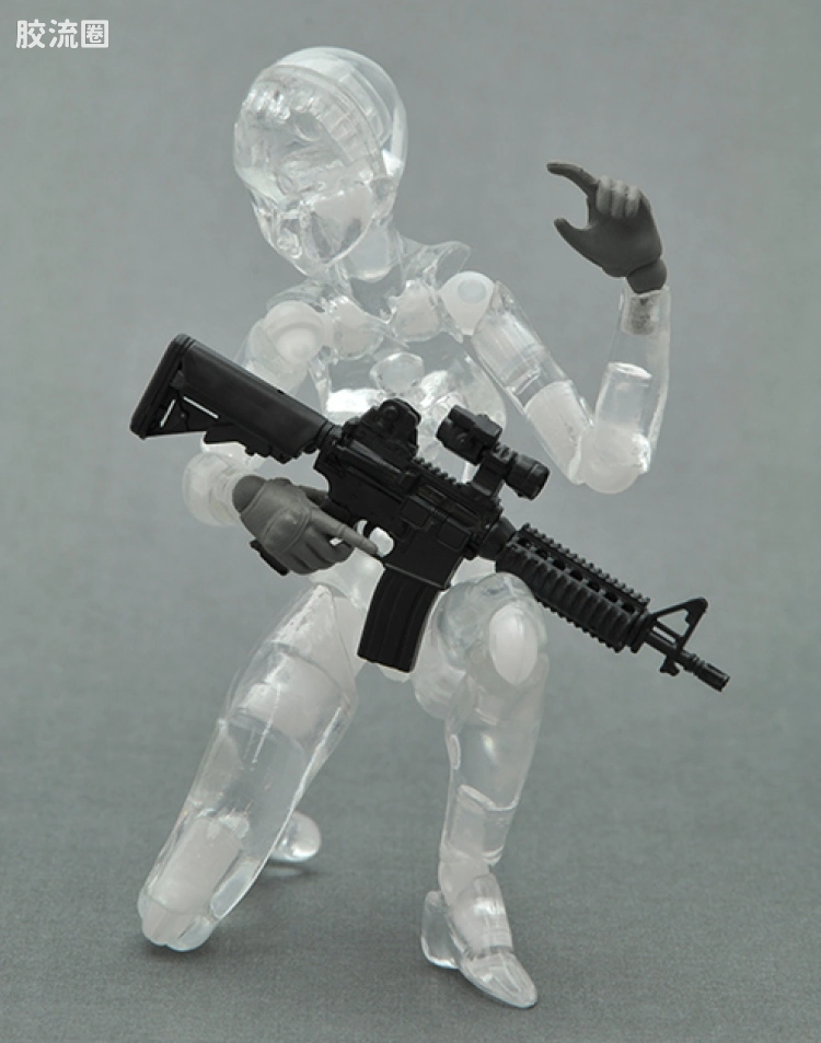 LITTLE ARMORY 系列 OP系列 OP05 figma专用战术手套(深灰色) - 图片