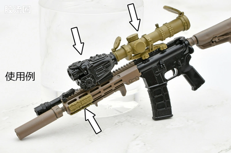 LITTLE ARMORY 系列 普通版 LA102 M4A1URG-I突击步枪 11.5英寸枪管版 - 图片