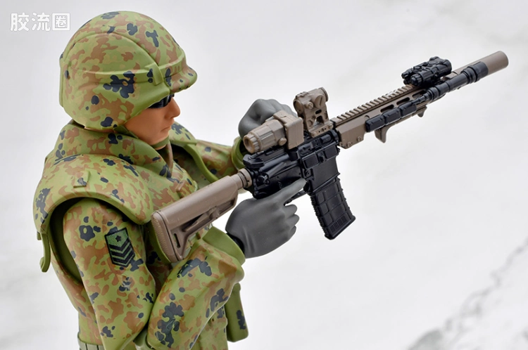 LITTLE ARMORY 系列 普通版 LA102 M4A1URG-I突击步枪 11.5英寸枪管版 - 图片