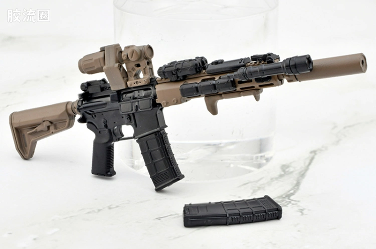 LITTLE ARMORY 系列 普通版 LA102 M4A1URG-I突击步枪 11.5英寸枪管版 - 图片