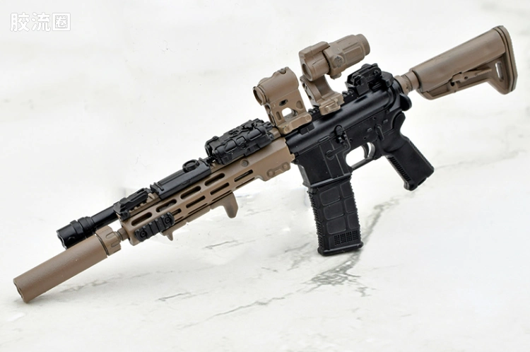 LITTLE ARMORY 系列 普通版 LA102 M4A1URG-I突击步枪 11.5英寸枪管版 - 图片