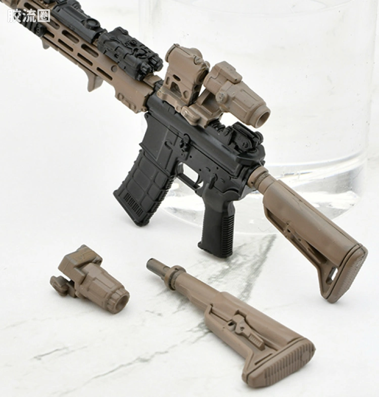 LITTLE ARMORY 系列 普通版 LA102 M4A1URG-I突击步枪 11.5英寸枪管版 - 图片