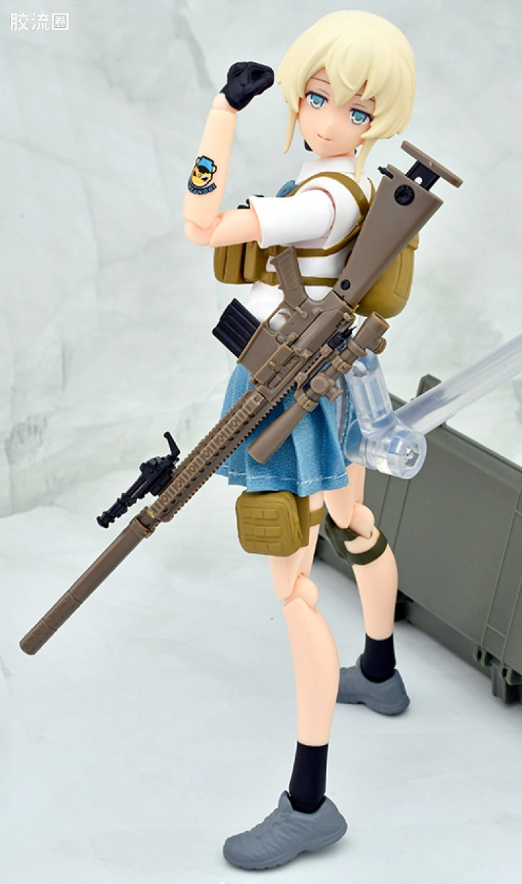 LITTLE ARMORY 系列 普通版 LA110 M110SASS 半自动狙击步枪 - 图片