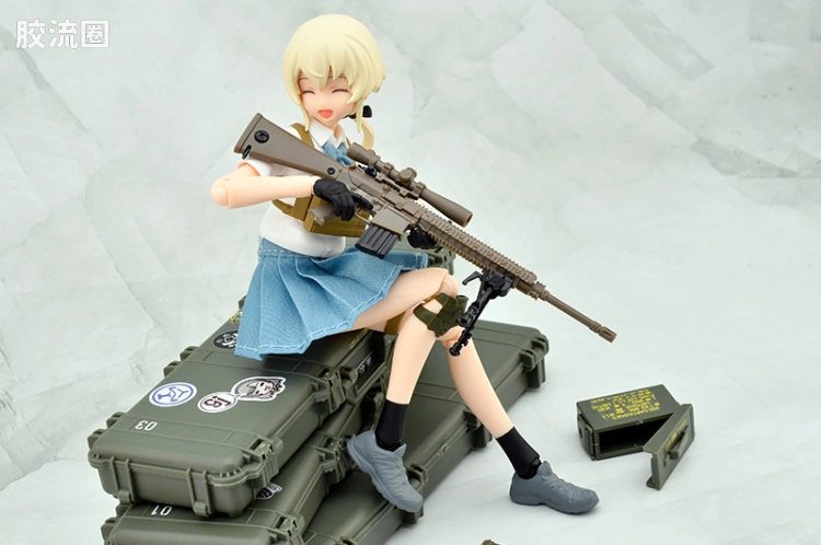LITTLE ARMORY 系列 普通版 LA110 M110SASS 半自动狙击步枪 - 图片