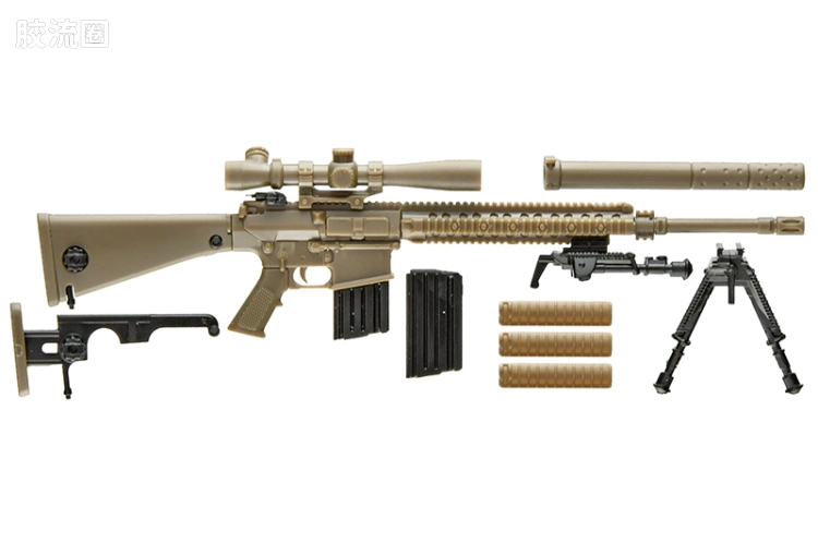 LITTLE ARMORY 系列 普通版 LA110 M110SASS 半自动狙击步枪 - 图片