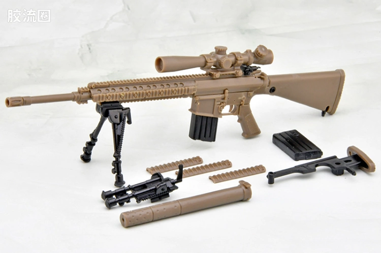 LITTLE ARMORY 系列 普通版 LA110 M110SASS 半自动狙击步枪 - 图片
