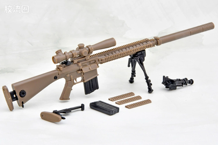 LITTLE ARMORY 系列 普通版 LA110 M110SASS 半自动狙击步枪 - 图片