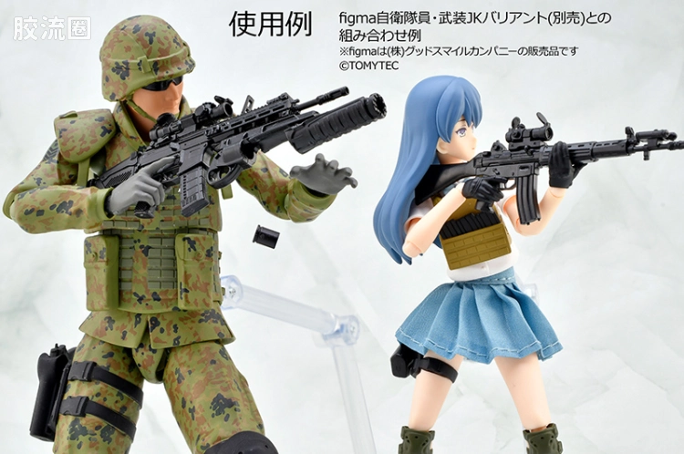 LITTLE ARMORY 系列 普通版 LA112 20式突击步枪&下挂式榴弹发射器 - 图片