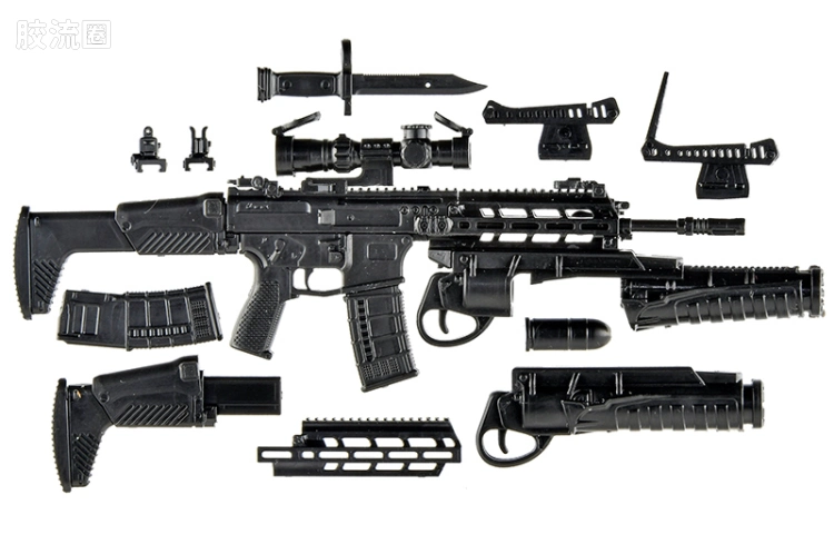 LITTLE ARMORY 系列 普通版 LA112 20式突击步枪&下挂式榴弹发射器 - 图片