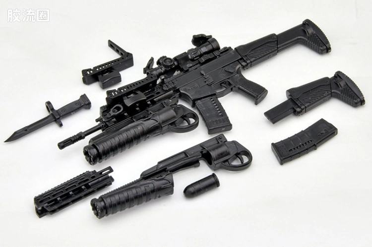 LITTLE ARMORY 系列 普通版 LA112 20式突击步枪&下挂式榴弹发射器 - 图片
