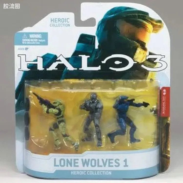 麦克法兰游戏与动画系列 光环 英雄典藏版2009第一弹 LONE WOLVES PACK 1 独狼1