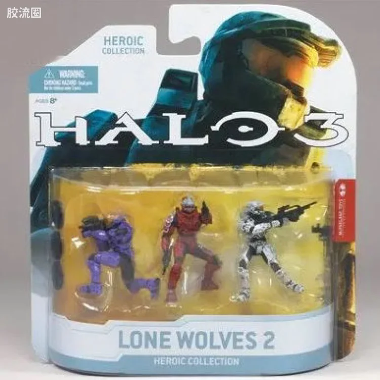 麦克法兰游戏与动画系列 光环 英雄典藏版2009第一弹 LONE WOLVES PACK 2 独狼2