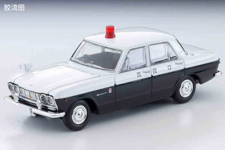 多美卡金属车系列 TOMICA LIMITED VINTAGE LV-218a 王子汽车 天际线 2000GT 巡逻车（警视厅）