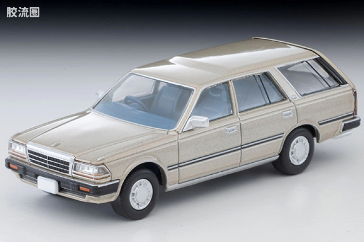 多美卡金属车系列 TOMICA LIMITED VINTAGE NEO LV-N244b 日产 Gloria Wagon V20E GL（‌Yellowwish Silver）1991年式