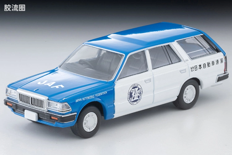 多美卡金属车系列 TOMICA LIMITED VINTAGE NEO LV-N331b 日产 Cedric Van V20E Deluxe （JAF服务车）