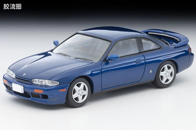 多美卡金属车系列 TOMICA LIMITED VINTAGE NEO LV-N333c 日产 Silvia K’s Aero（紫蓝色）95年式