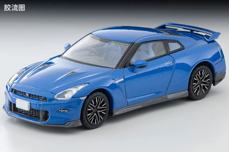 多美卡金属车系列 TOMICA LIMITED VINTAGE NEO LV-N350b 日产 GT-R Premium edition 2025 model（蓝色)