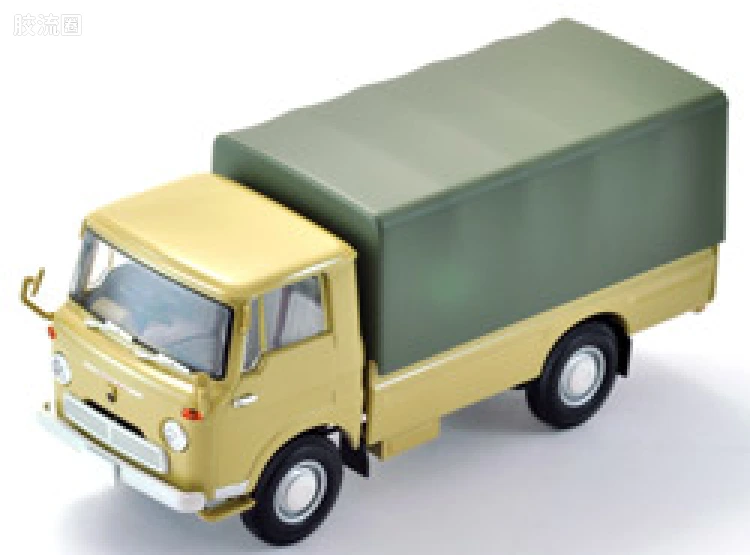 多美卡金属车系列 TOMICA LIMITED VINTAGE 43 LV43-02b 五十铃 ELF 低床（褐色）