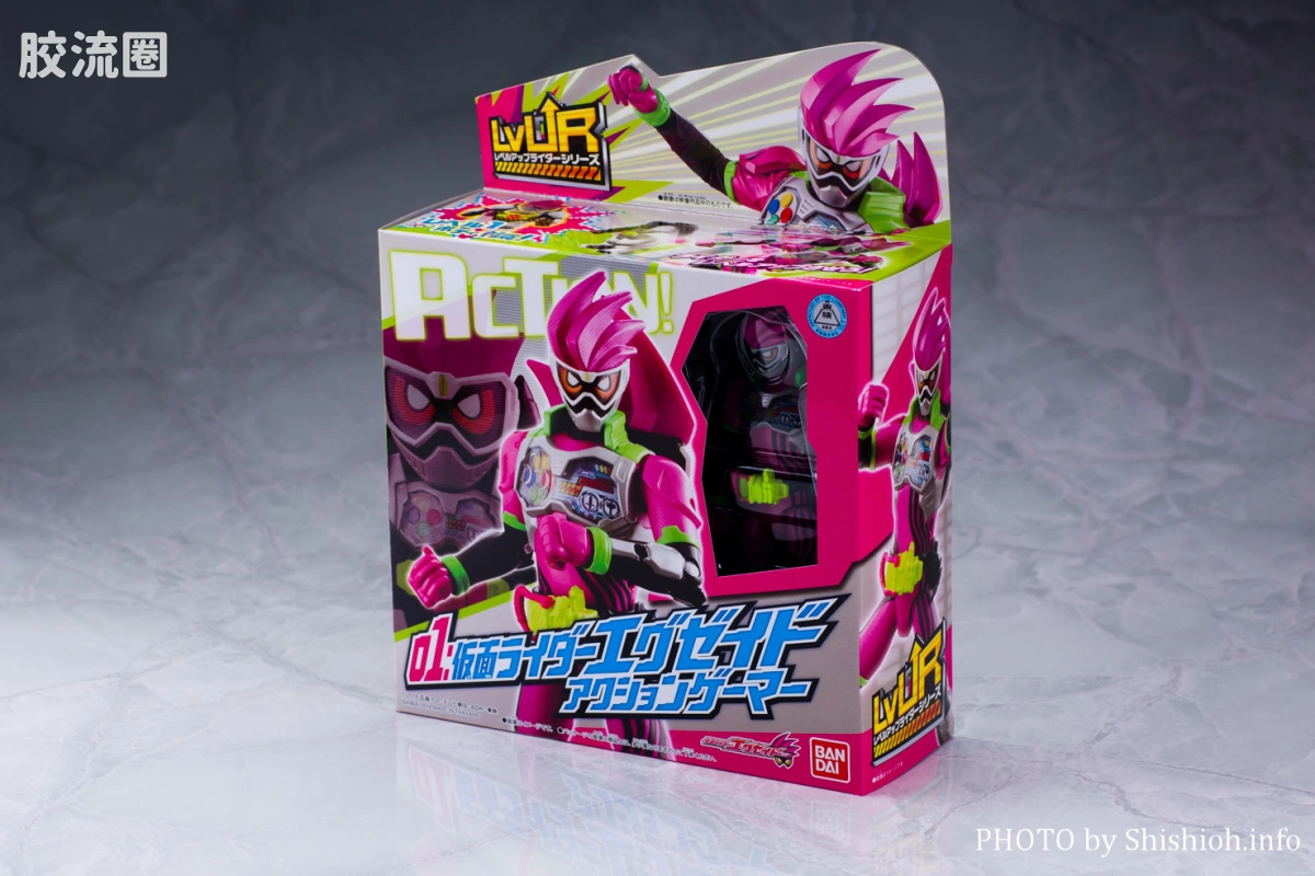 假面骑士TV版可动系列 LVUR LVUR01 假面骑士EX-AID Action Gamer - 图片