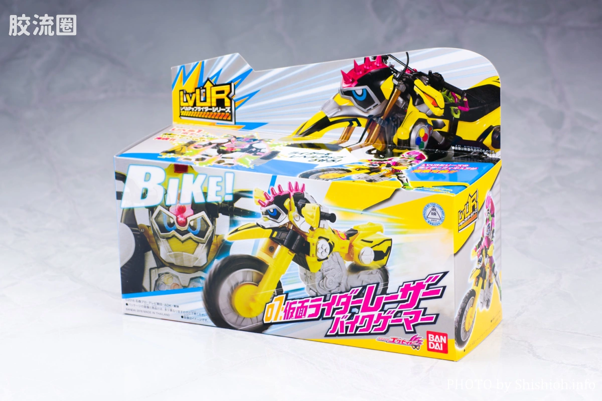 假面骑士TV版可动系列 LVUR 假面骑士LAZER Bike Gamer - 图片