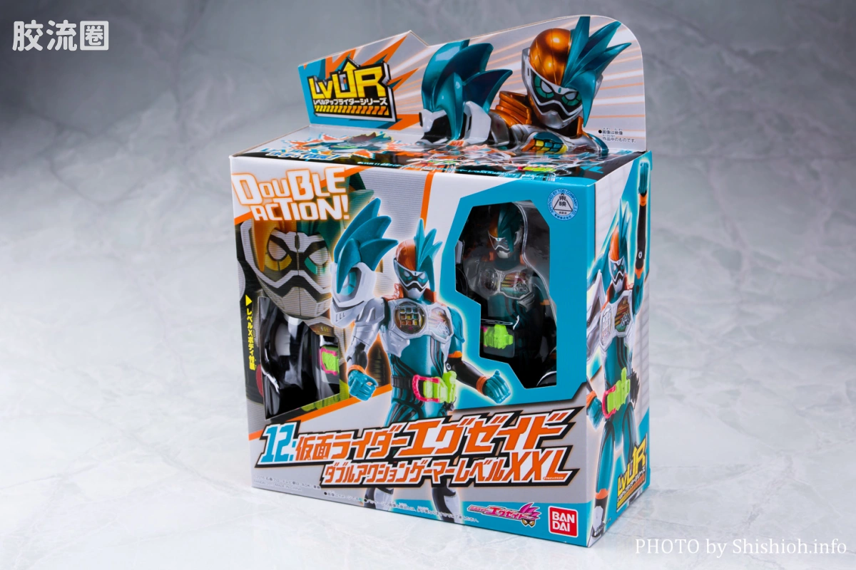 假面骑士TV版可动系列 LVUR LVUR12 假面骑士EX-AID Double Action Gamer Lv.XX L - 图片