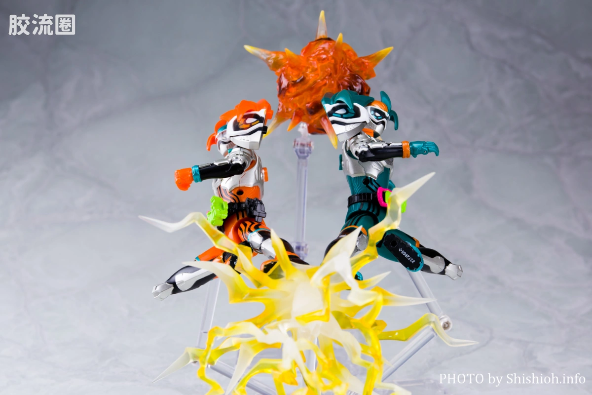 假面骑士TV版可动系列 LVUR LVUR12 假面骑士EX-AID Double Action Gamer Lv.XX L - 图片